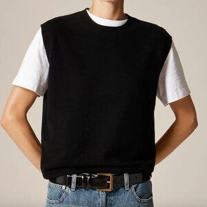 NWT J.Crew Cashmere Relaxed Sweater-vest